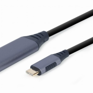 ADAPTADOR GEMBIRD USB TIPO C A DISPLAYPORT MACHO, GRIS ESPACIAL