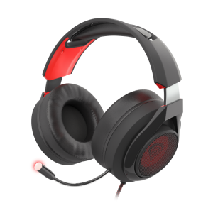 AURICULARES GAMING GENESIS RADON 610 7.1 USB PC,PS4,PS5 y SWITCH NEGRO-ROJO