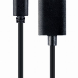 CABLE ADAPTADOR USB TIPO-C A DISPLAYPORT 4K 15 CM NEGRO