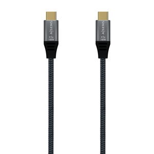CABLE AISENS USB 3.2 GEN2X2 ALUMINIO 20 GBPS 8K USB-CM-CH GIS 1.0M