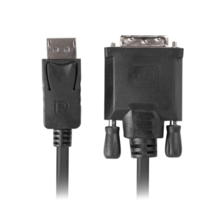 CABLE DISPLAYPORT LANBERG MACHO/DVI-D MACHO 24+1 1.8M NEGRO