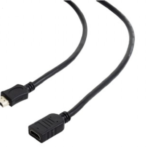CABLE HDMI GEMBIRD EXTENSION MACHO HEMBRA V2.0 ALTA VELOCIDAD CON ETHERNET 0,5M