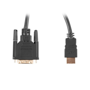 CABLE HDMI LANBERG MACHO/DVI-D 24+1 MACHO 4K DUAL LINK 3M NEGRO