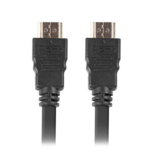 CABLE HDMI LANBERG MACHO/MACHO V1.4 ALTA VELOCIDAD 0.5M NEGRO