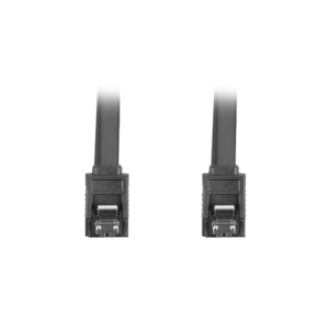 CABLE SATA III LANBERG 6GB/S HEMBRA HEMBRA CLIP METAL 30CM NEGRO