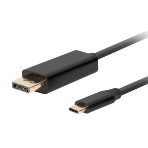 CABLE USB-C A DISPLAYPORT LANBERG MACHO/MACHO 3.0M 4K 60HZ NEGRO
