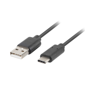 CABLE USB LANBERG 3.1 MACHO/USB C MACHO 1M NEGRO