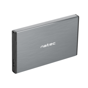 CAJA EXTERNA NATEC RHINO GO DISCO DURO 2,5" USB 3.0 SATA GRIS