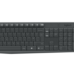 COMBO TECLADO RATON LOGITECH MK235 RF INALAMBRICO GRIS