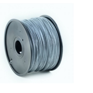 FILAMENTO ABS GEMBIRD  PLATA, 1,75 MM, 1 KG