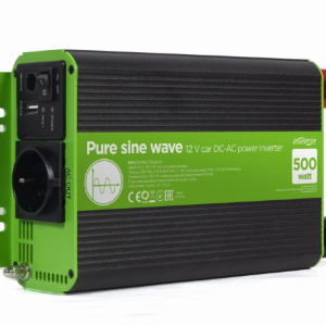 INVERSOR CORRIENTE DC-AC GEMBIRD  COCHE DE ONDA SINUSOIDAL PURA DE 12 V 500 W