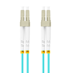 LATIGUILLO FIBRA 2M LANBERG MULTI LC/UPC-LC/UPC DUPLEX OM3 50/125 LSZH AZUL