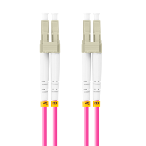 LATIGUILLO FIBRA 5M LANBERG MULTI LC/UPC-LC/UPC DUPLEX OM4 50/125 LSZH VIOLETA