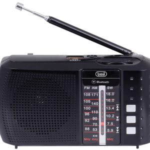 MULTIBAND BLUETOOTH PORTABLE RADIO USB MICRO SD TREVI RA 7F20 BT BLACK