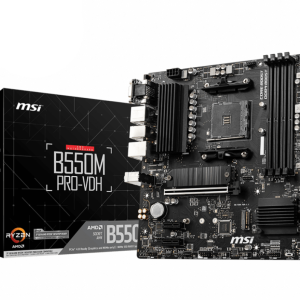 PLACA BASE MSI B550M PRO-VDH AM4 MATX 4XDDR4