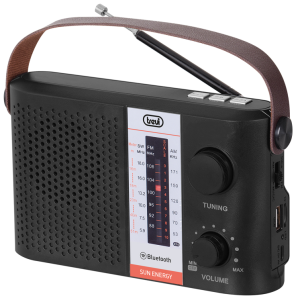 PORTABLE SOLAR RADIO BLUETOOTH USB MICRO SD TWS TREVI RA 7F25 BT