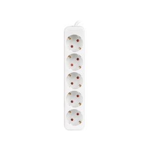REGLETA LANBERG 5 TOMAS SCHUKO BLANCA 3M