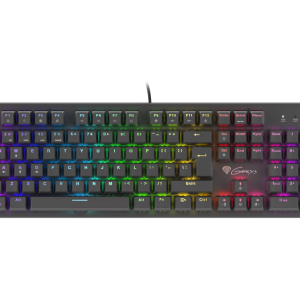 TECLADO GAMING GENESIS THOR 300 RGB MECANICO SWITCH OUTEMU ROJO
