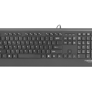 TECLADO NATEC BARRACUDA SLIM NEGRO