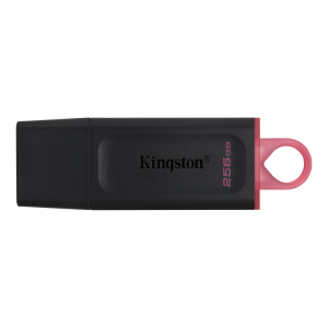 USB 3.2 KINGSTON 256 GB DATATRAVELER EXODIA NEGRO / ROJO