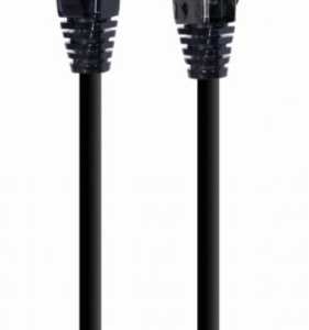 CABLE RED S-FTP GEMBIRD  CAT 8 LSZH NEGRO 0,25 M