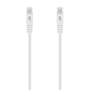 CABLE RED AISENS LATIGUILLO RJ45 LSZH CAT.6A UTP AWG24 0.5M BLANCO