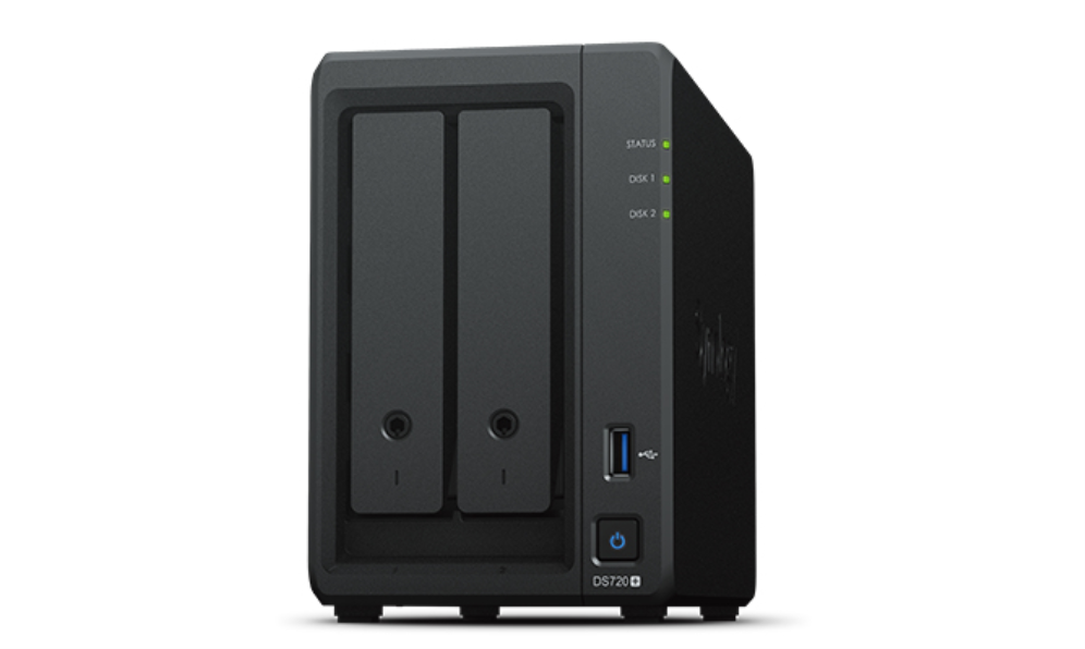 NAS SYNOLOGY DS720+ 2 BAHIAS 2GH 2GB RAM DDR4 SDRAM