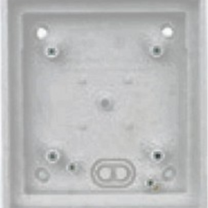 SINGLE ON-WALL-HOUSING, DARK GREY