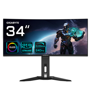 MONITOR GAMING GIGABYTE GS34WQC2 34" 3440X1440 VA 2K