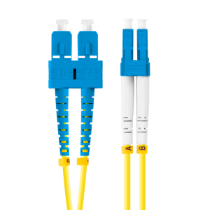 CABLE FIBRA OPTICA LANBERG 5M MONO SC/UPC-LC/UPC DUPLEX LSZH G657A1 3.0MM YELLOW