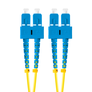 CABLE FIBRA OPTICA LANBERG 5M MONO SC/UPC-SC/UPC DUPLEX LSZH G657A1 3.0MM YELLOW