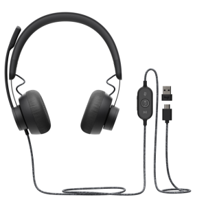 LOGITECH ZONE WIRED - GRAPHITE - EMEA ACCSCON CERTIFICACION MS TEAM