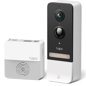 TIMBRE DE VIDEO TP-LINK 2K 5MP DETECCIÃ?N DE IA VISIÃ?N NOCTURNA EN COLOR